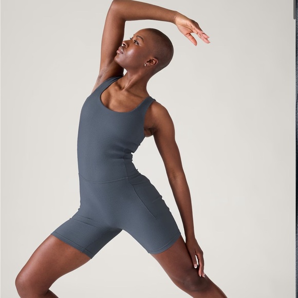 Athleta Salutation Rib Bike Suit - Picture 1 of 7